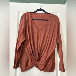American Eagle wrap style top